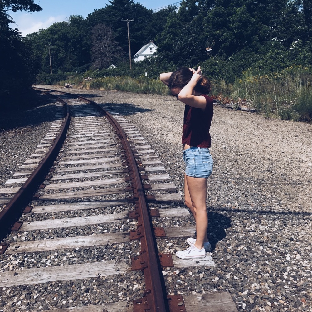 Maroon crop top!! - Picture 2 of 5